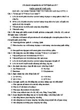 350 Câu hỏi trắc nghiệm Lịch sử lớp 12 ôn thi THPT Quốc gia 2017